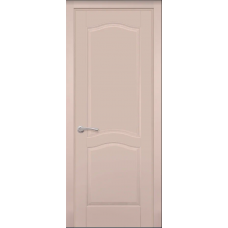 Межкомнатная дверь из массива ольхи ОКА ЛЕО ПГ крем, эмаль