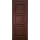 Межкомнатная дверь ОКА из массива ольхи ТУРИН ПГ махагон