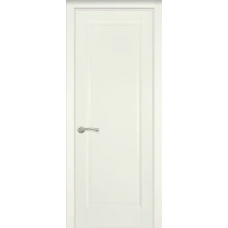 Межкомнатная дверь из массива ольхи ОКА ВИТРАЖ ПГ белая, эмаль
