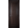 Межкомнатная дверь ОКА из массива ольхи ВИТРАЖ ПГ венге