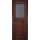 Межкомнатная дверь ОКА из массива сосны ДОРОТЕА ПО махагон