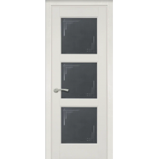 Межкомнатная дверь из массива сосны ОКА ТУРИН ПО белая, эмаль