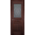 Межкомнатная дверь ОКА из массива сосны ВАЛЕНСИЯ ПО махагон