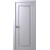 Межкомнатная дверь МДФ Belwooddoors АУРУМ 1 ПО светло-серое, эмаль