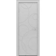 Межкомнатная дверь МДФ Исток Дорс МОНО 303 светло-серая, эмаль