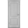Межкомнатная дверь МДФ Исток Дорс СТАНДАРТ 3 ПГ светло-серая, эмаль