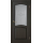 Межкомнатная дверь ОКА из массива ольхи ЛЕО ПО венге