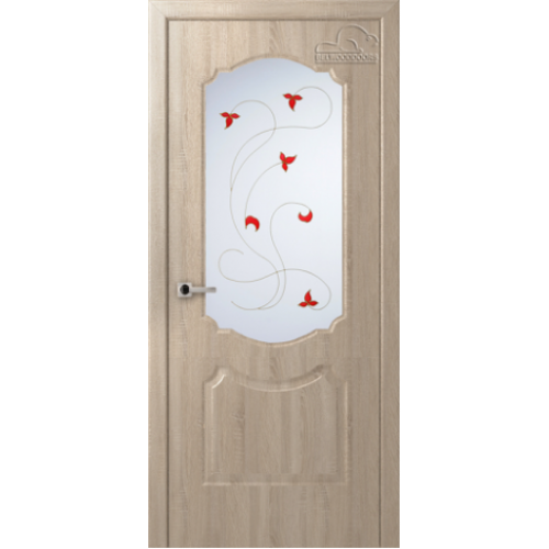 Межкомнатная дверь Экошпон Belwooddoors ПЕРФЕКТА ПО ст, рис 14 дуб дорато