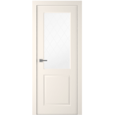 Межкомнатная дверь МДФ Belwooddoors ALTA ПО рис 39 жемчуг, эмаль
