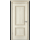 Межкомнатная дверь Шпон БЕРГАМО 6 ПГ крем, эмаль