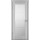 Межкомнатная дверь Шпон Исток Дорс БАДЕН 1 ПО ст. 47 светло-серый, эмаль