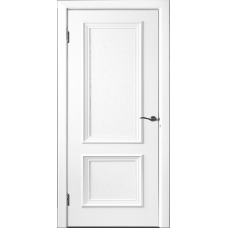 Межкомнатная дверь Шпон Исток Дорс БЕРГАМО 4 ПГ белая, эмаль