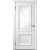 Межкомнатная дверь Шпон Исток Дорс БЕРГАМО 4 ПО ст. 23 белая, эмаль