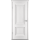 Межкомнатная дверь Шпон Исток Дорс БЕРГАМО 5 ПГ белая, эмаль