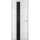 Межкомнатная дверь Шпон Исток Дорс МИЛАНА 1 ст. черное белая, эмаль