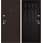 Металлическая входная дверь Промет МАРС 4 венге