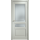 Межкомнатная дверь ПМЦ Мадера Mix Ольха-85 белая эмаль стекло