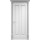 Межкомнатная дверь ПМЦ Мадера Ольха-102 белая эмаль глухие
