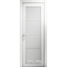 Межкомнатная дверь МДФ НьюДор 14 ПО (белая), эмаль