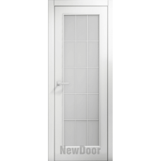 Межкомнатная дверь МДФ НьюДор 7 ПО (белая), эмаль