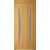 Межкомнатная дверь из массива сосны Vi Lario Vega 3 ЧО орех светлый