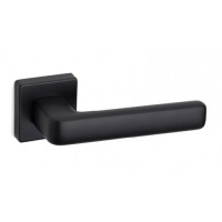 Дверные ручки SYSTEM GAMMA SQ AL6 (Черный матовый)