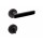 Дверные ручки CROMA SERA MP24 (AL6/AL6 черный матовый/черный) комплект WC
