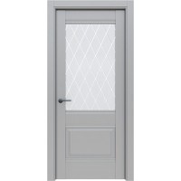 Межкомнатная дверь Экошпон elPORTA полипропилен (гладкая) Классико 43 WC nardo grey